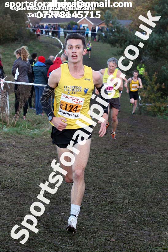 Senior mens National Cross Country Relay, Berry Hill Park, Mansfield. Photo:  David T. Hewitson/Sports for All Pics